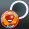 Runder Acrylmagnet - Topgiving